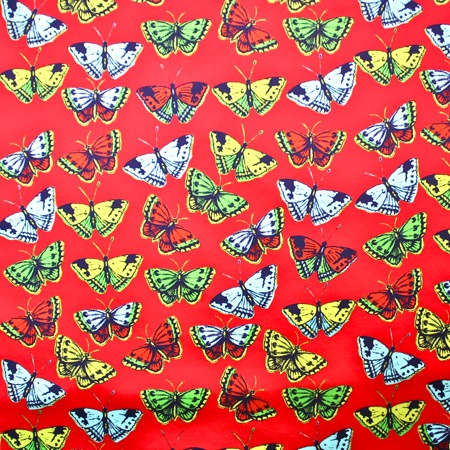 SMALL BUTTERFLY RED 